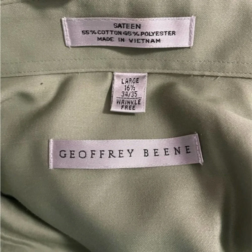 Geoffrey Beene Sateen Shirt - Picture 2 of 3
